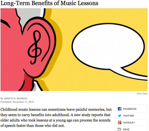 benefits of music lessons 